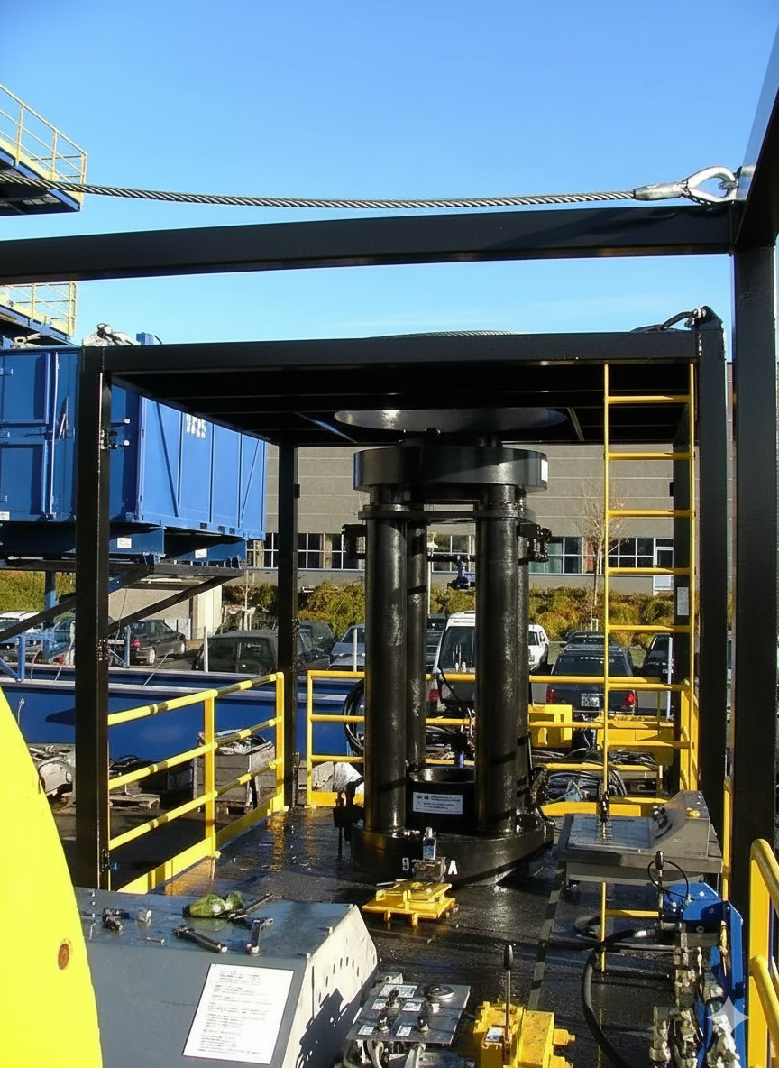 Snubbing Unit in Operation